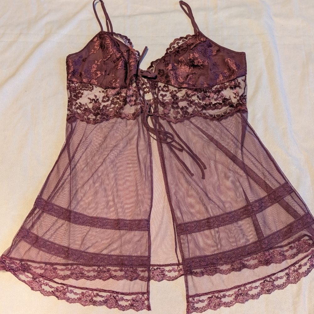 Victoria Secret Size Medium Sheer Babydoll Size Medium